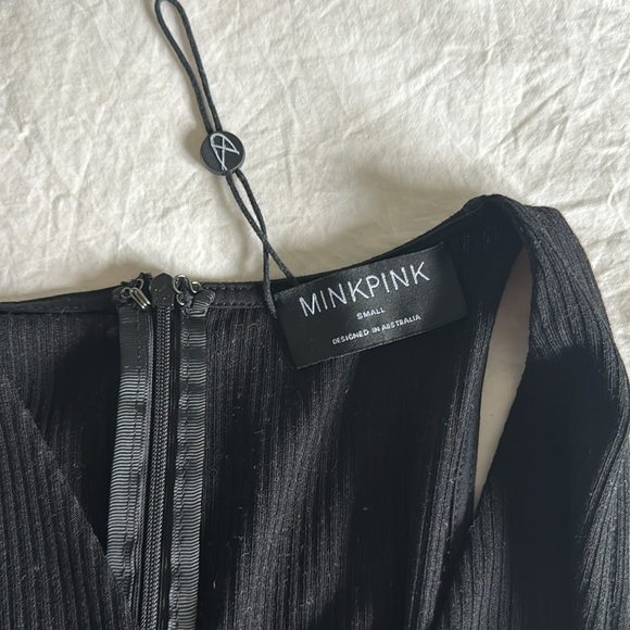 Revolve Black Midi Dress - Picture 4 of 6